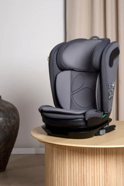 Autostole 15-36 Kg|Beemoo Reform ISOFIX Autostol, Mineral Grey Grå