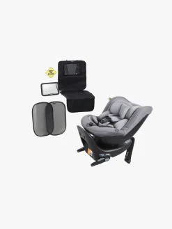 Autostolspakker|Beemoo Reverse i-Size Bagudvendt Autostol Inkl. Tilbehørspakke, Mineral Grey