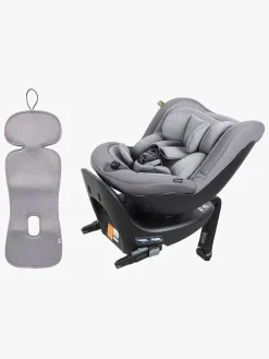 Autostolspakker|Beemoo Reverse i-Size Bagudvendt Autostol inkl. Ventilerende Hynde, Mineral Grey/Grey