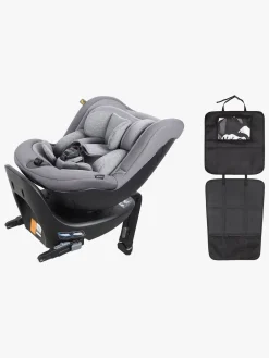 Autostolspakker|Beemoo Reverse i-Size Bagudvendt Autostol inkl. 3-in-1 Sædebeskyttelse, Mineral Grey