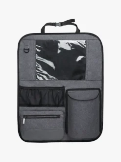 Autostolspakker|Beemoo Ride i-Size Autostol ISOFIX inkl.  Deluxe Sædebeskytter med Opbevaring, Mineral Grey