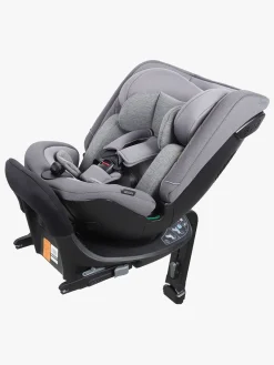 Autostole 9-36 Kg|Beemoo Rotate i-Size Autostol, Mineral Grey Grå