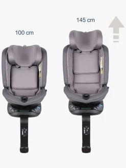 Autostole 9-36 Kg|Beemoo Rotate i-Size Autostol, Mineral Grey Grå