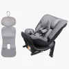 Beemoo Autostolspakker-Rotate i-Size Vendbar Autostol inkl. Ventilerende Hynde, Mineral Grey/Grey