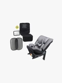 Autostolspakker|Beemoo Rotate i-Size Vendbar Autostol Inkl. Tilbehørspakke, Mineral Grey
