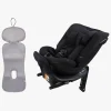 Autostolspakker|Beemoo Rotate i-Size Vendbar Autostol inkl. Ventilerende Hynde, Black Stone/Grey