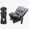 Beemoo Autostolspakker-Rotate i-Size Vendbar Autostol inkl. Ventilerende Hynde, Mineral Grey/Antracit