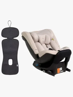 Autostolspakker|Beemoo Rotate i-Size Autostol inkl. Petite Chérie Ventilerende Hynde, Oat/Antracit