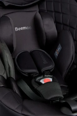 Autostole 0-13 Kg|Beemoo Route i-Size Autostol Baby inkl. ISOFIX Base, Black Stone Sort