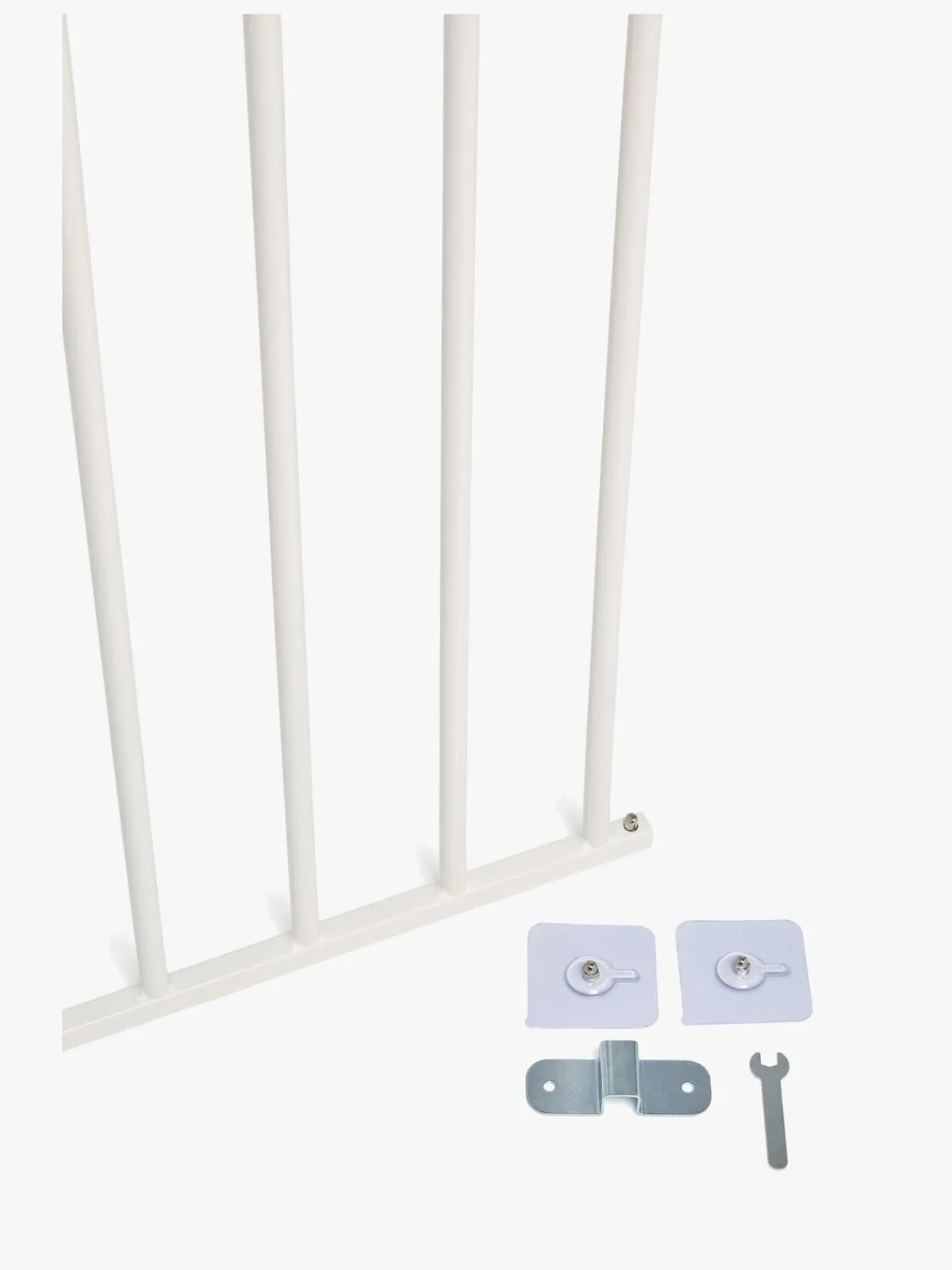 Sikkerhed|Beemoo SAFE Protect Forlængerdel til Sikkerhedsgitter 30 cm, White Hvid