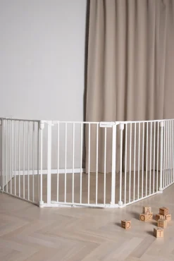 Beemoo Sikkerhed-SAFE Protect Skruegitter/rumdeler 5 Sektioner, White