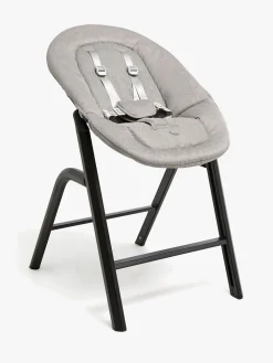 Højstole & Tilbehør|Beemoo Selection Life Højstol inkl. Skråstol, Walnut/Grey