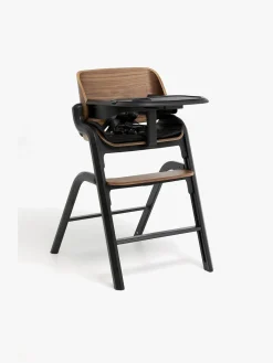 Højstole & Tilbehør|Beemoo Selection Life Højstol, Walnut Brun/Sort