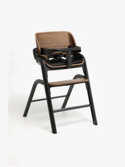 Højstole & Tilbehør|Beemoo Selection Life Højstol, Walnut Brun/Sort