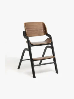 Højstole & Tilbehør|Beemoo Selection Life Højstol, Walnut Brun/Sort