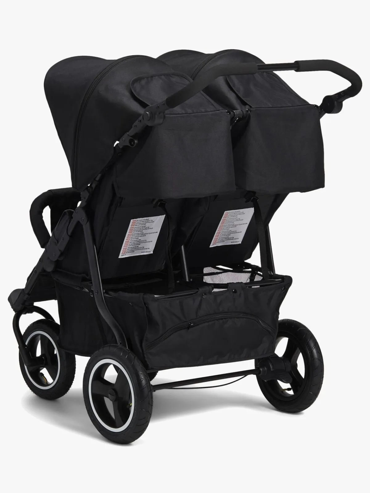 Søskendevogne|Beemoo Swing Søskendevogn, Black Sort