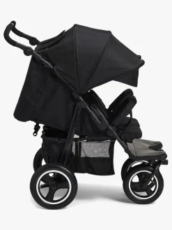 Søskendevogne|Beemoo Swing Søskendevogn, Black Sort