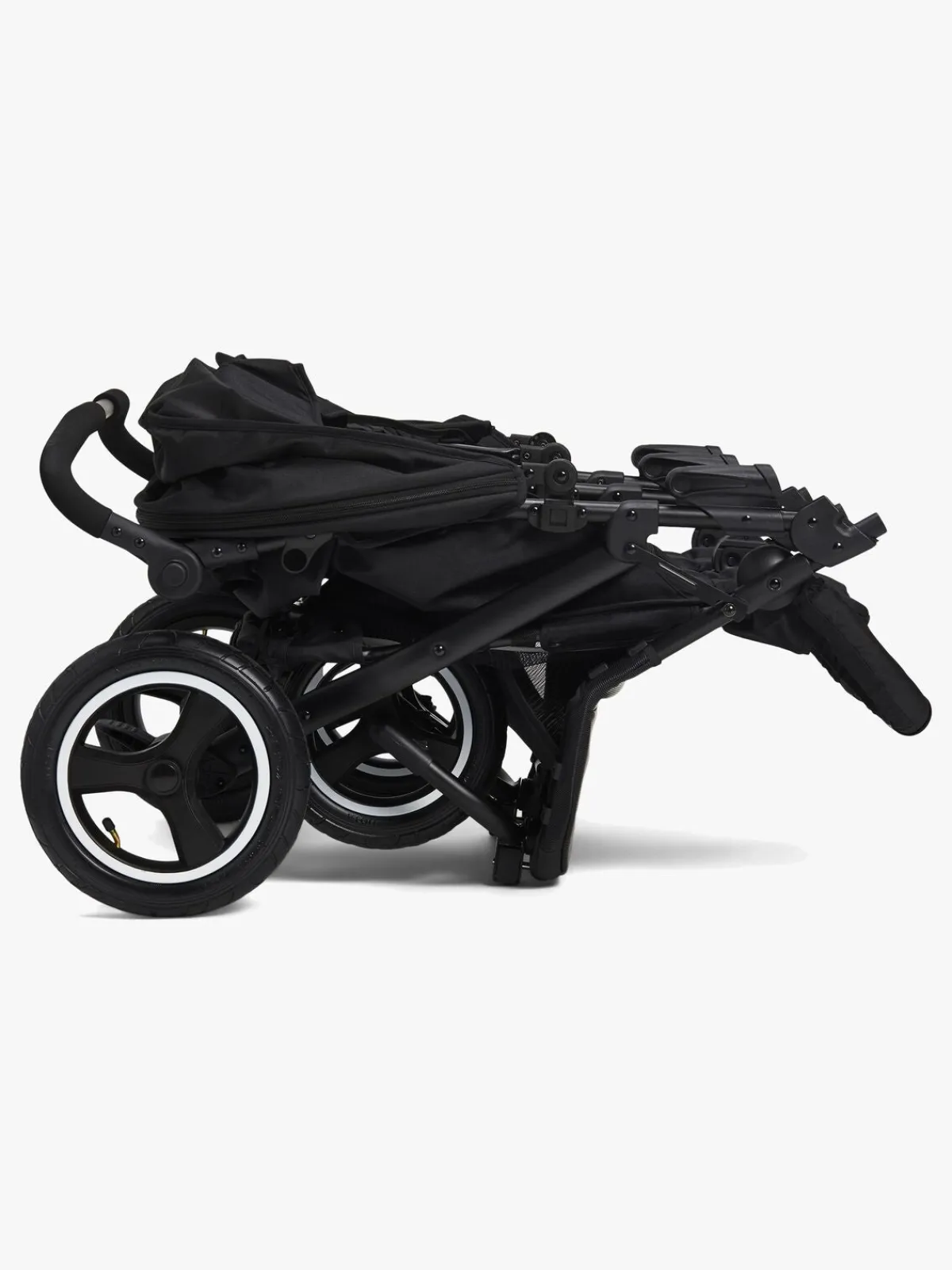 Søskendevogne|Beemoo Swing Søskendevogn, Black Sort