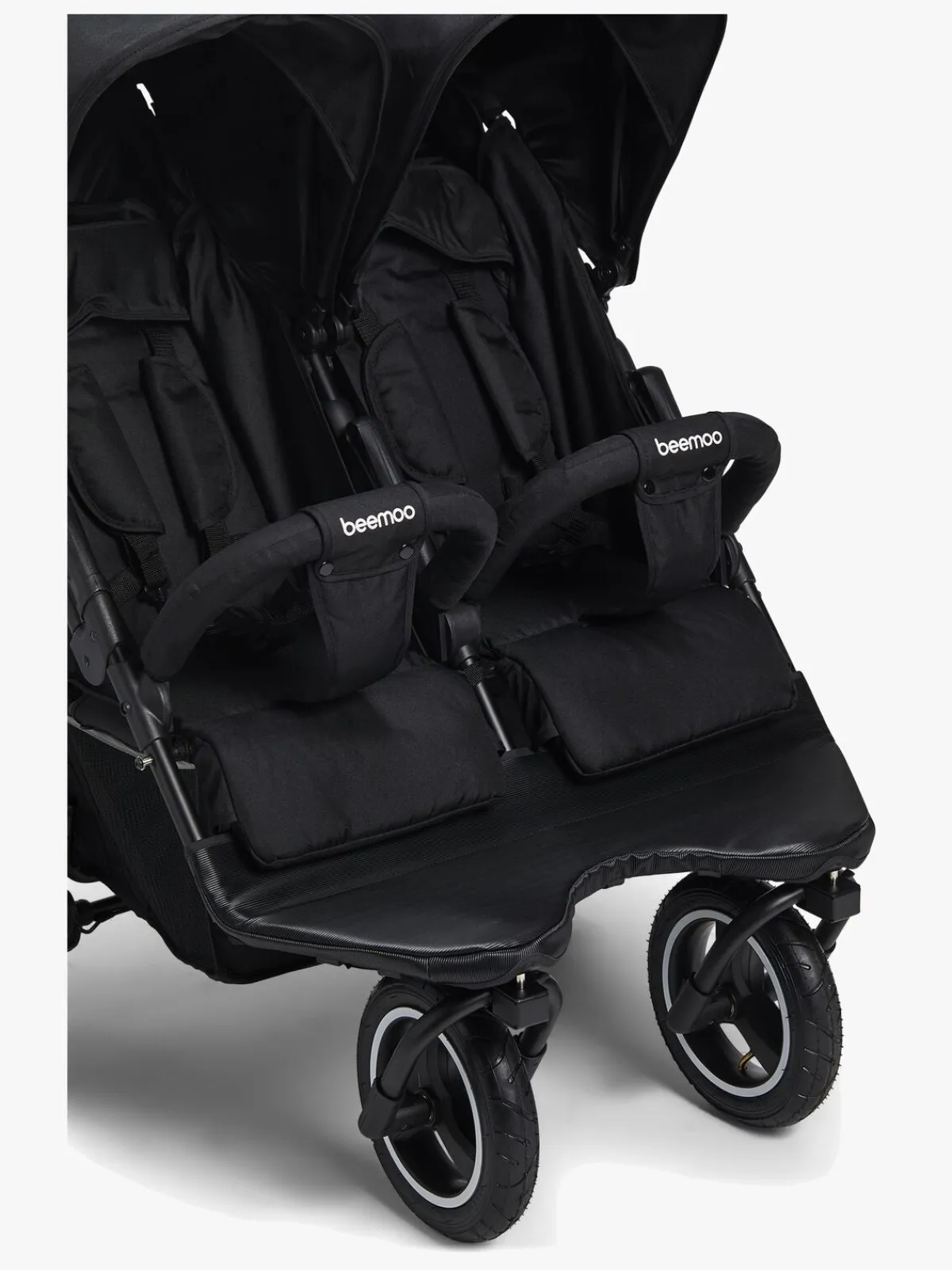 Søskendevogne|Beemoo Swing Søskendevogn, Black Sort
