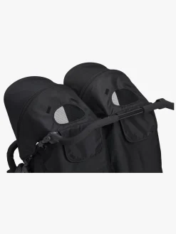 Søskendevogne|Beemoo Swing Søskendevogn, Black Sort