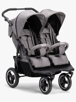 Søskendevogne|Beemoo Swing Søskendevogn, Grey Melange Grå