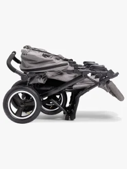 Søskendevogne|Beemoo Swing Søskendevogn, Grey Melange Grå