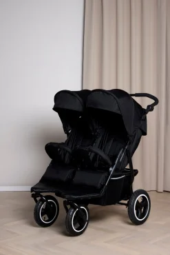 Beemoo Søskendevogne-Swing Søskendevogn inkl. Liggedel, Sort