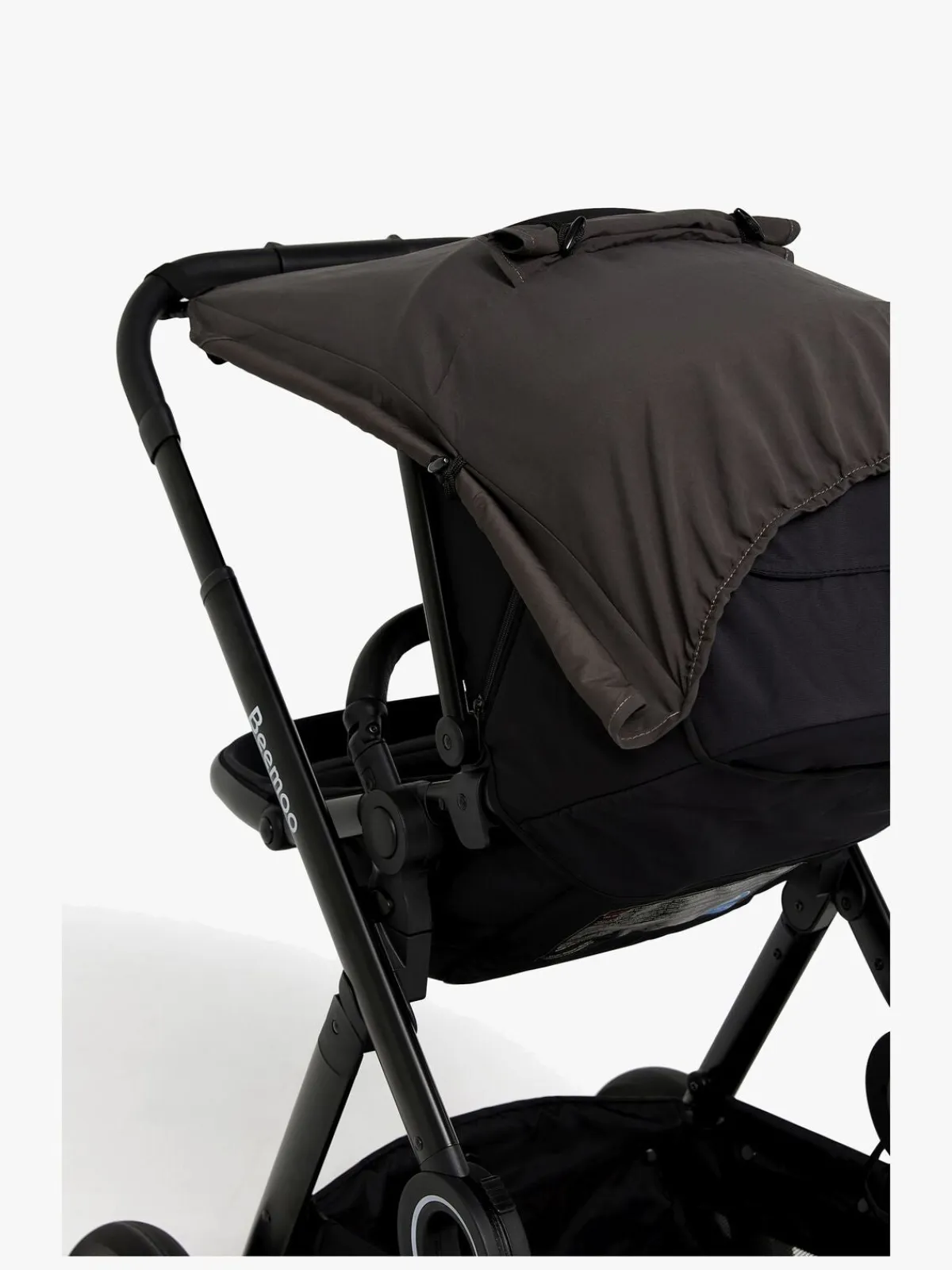 Vogntilbehør|Beemoo UV Solbeskyttelse med Vindue til Vogn, Stone