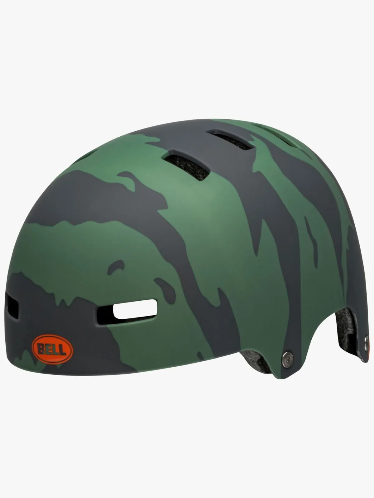 Cykler|Bell SPAN Hjelm, Orange/Grøn Grøn