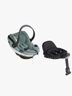 Autostole 0-13 Kg|BeSafe Go Beyond Autostol Baby inkl. Base, Sea Green Mélange
