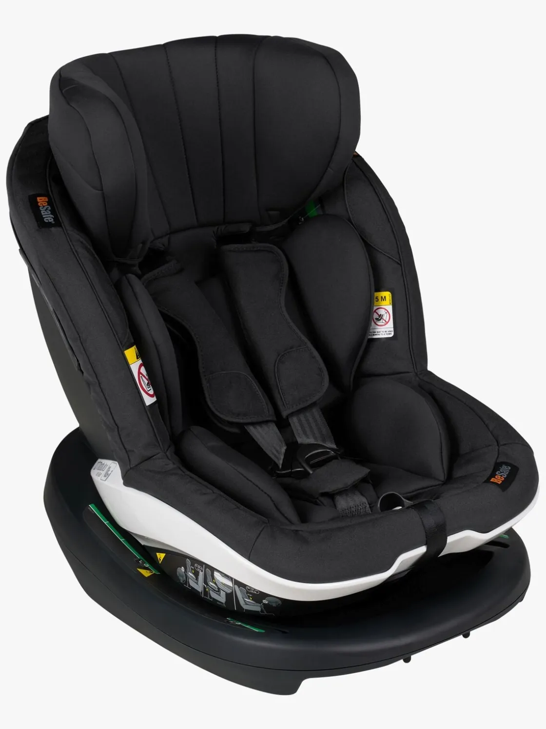 Autostole 9-36 Kg|BeSafe iZi Modular RF X1 i-Size Autostol, Fresh Black Cab Sort