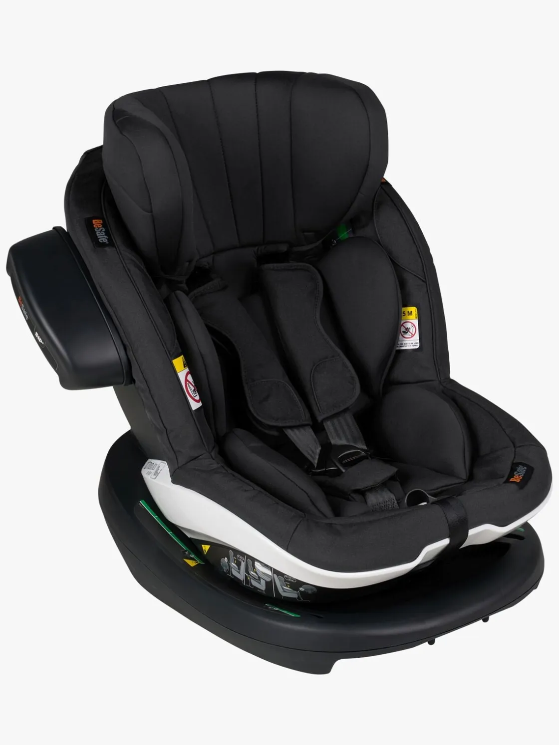 Autostole 9-36 Kg|BeSafe iZi Modular RF X1 i-Size Autostol, Fresh Black Cab Sort