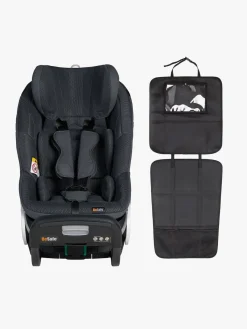 BeSafe Autostolspakker-Stretch Autostol inkl. Beemoo 3-i-1 Sædebeskytter, Anthracite Mesh