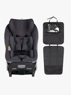 BeSafe Autostolspakker-Stretch Autostol inkl. Beemoo 3-i-1 Sædebeskytter, Metallic Mélange