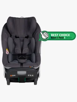 Autostole 9-36 Kg|BeSafe Stretch Autostol, Metallic Mélange Grå