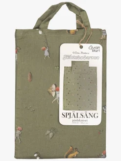 Børn RttStart Sengetøj-Beskow Tomtebobarnen Sengesæt, Grøn