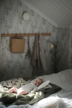 Børn RttStart Sengetøj-Beskow Tomtebobarnen Sengesæt, Grøn