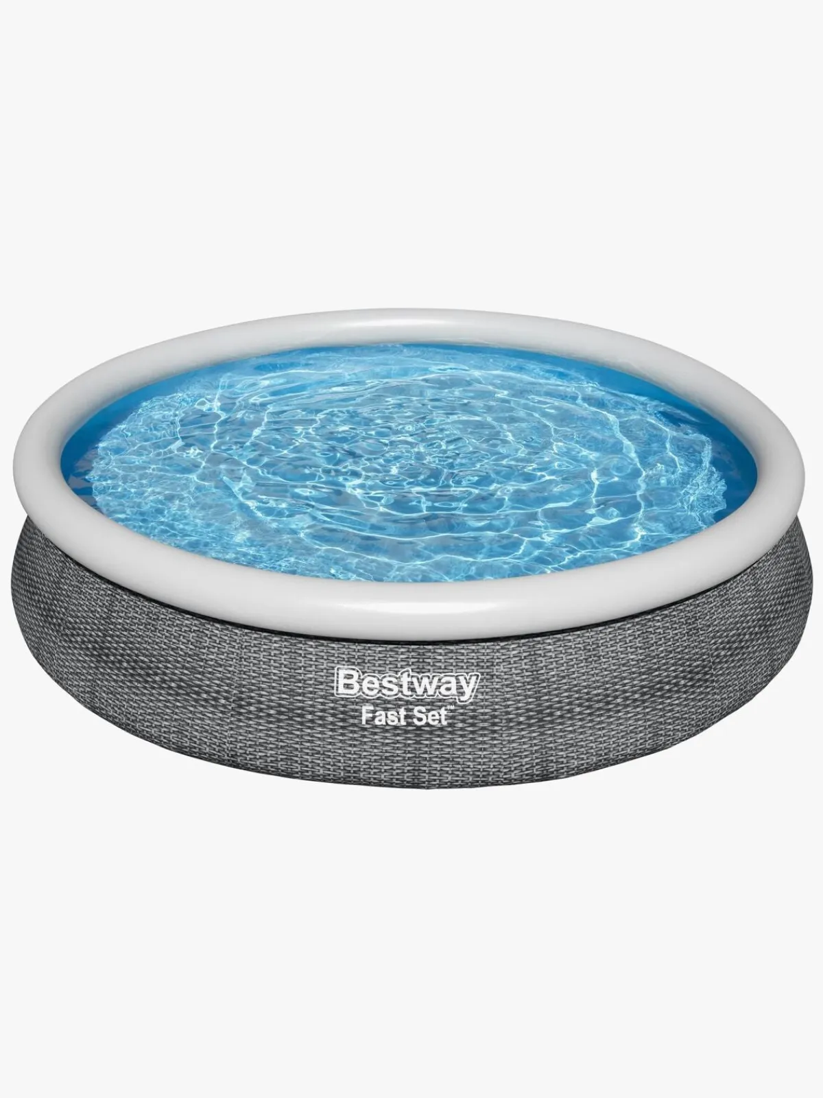 Bestway Vandleg-Fast Set Pool Pool 366x76 cm, Grå