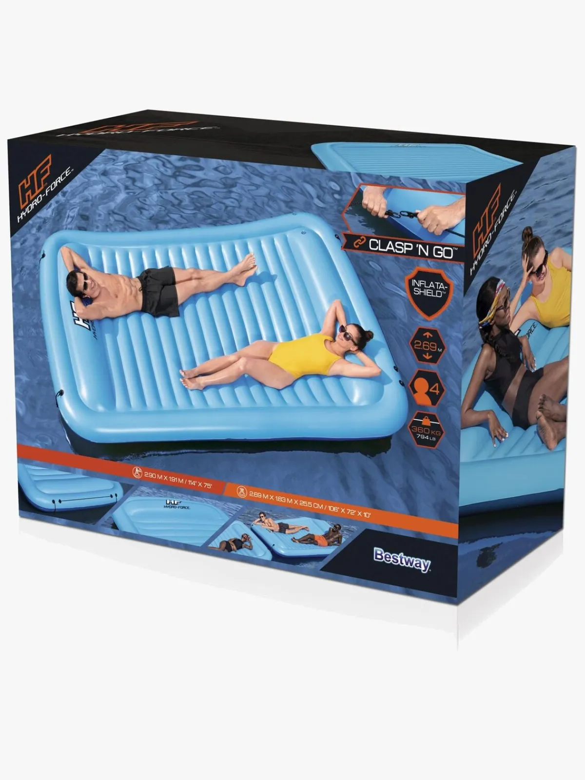 Vandleg|Bestway Hydro-Force Sun Soaker Bademadras