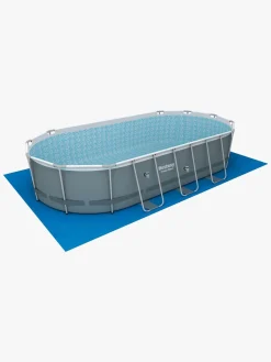Bestway Vandleg-Power Steel Oval poolsæt 549x274x122 cm