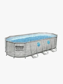 Vandleg|Bestway Power Steel Swim Vista Series Oval poolsæt 549x274x122 cm