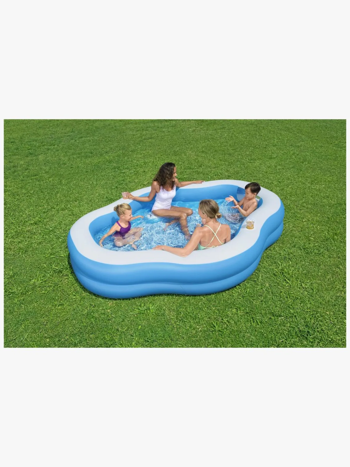 Vandleg|Bestway Splashview Family Pool 270x198x51 cm