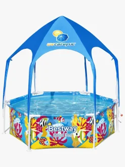 Vandleg|Bestway Steel Pro Børnebassin Splash-in-Shade Play