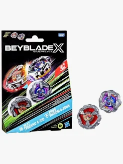 Beyblade Legetøjsfigurer-Beat Tyranno & Knife Shinobi Spinnere 2-pak