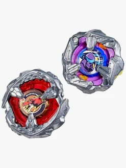 Beyblade Legetøjsfigurer-Beat Tyranno & Knife Shinobi Spinnere 2-pak