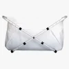 Badeværelset|BibaBad Flexi Foldebadekar 80x100, Hvid/Hvid