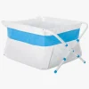 Badeværelset|BibaBad Flexi Sammenklappeligt Badekar 70–90 cm, Blå