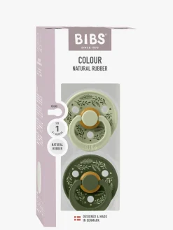 Sutter & Suttesnore|BIBS Colour Holiday Leaf Sut 2-pak Latex Str. 1, Sage/Hunter Green Grøn
