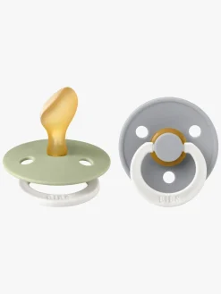 Sutter & Suttesnore|BIBS Colour Sut 2-pak Latex Str. 2 Anatomisk, Sage Glow/Cloud Glow