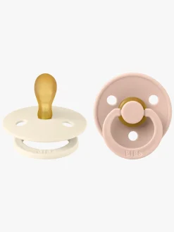 BIBS Sutter & Suttesnore-Colour Sutter 2-pak Latex Str. 1, Ivory/Blush